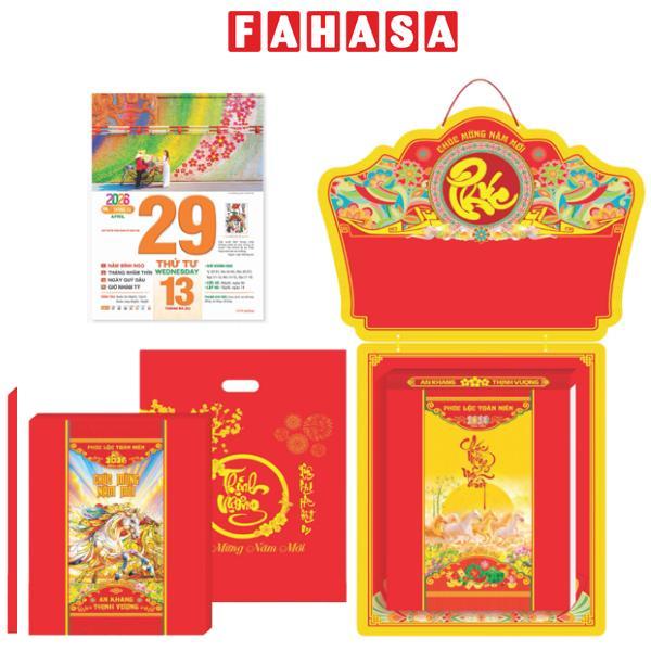 Lịch Bloc Cực Đại - Phong Cảnh Việt Nam - Bảng treo Metalize-Hoa - 25 x 35 cm - TĐ8