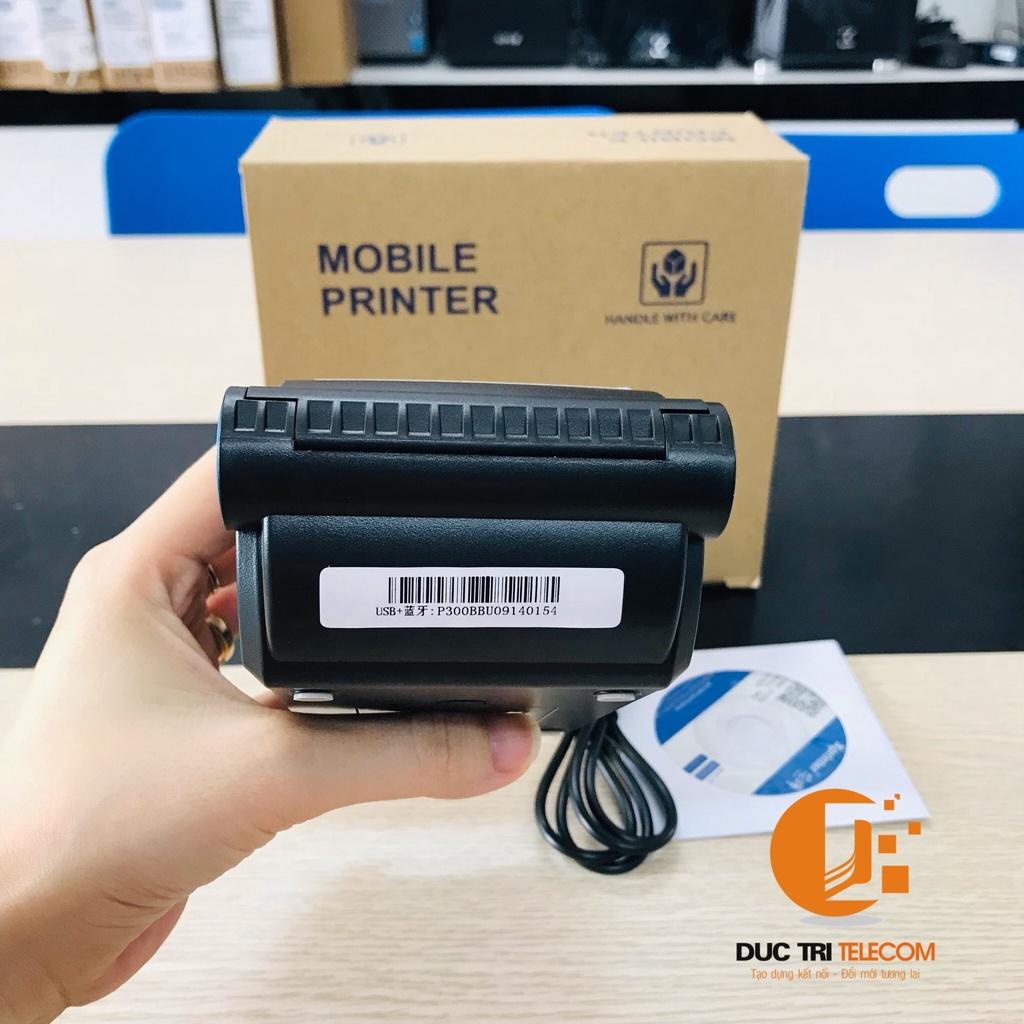 Máy In Hóa Đơn Di Động XPRINTER XP-P300 (Bluetooth + Có Pin) - Hàng Chính Hãng