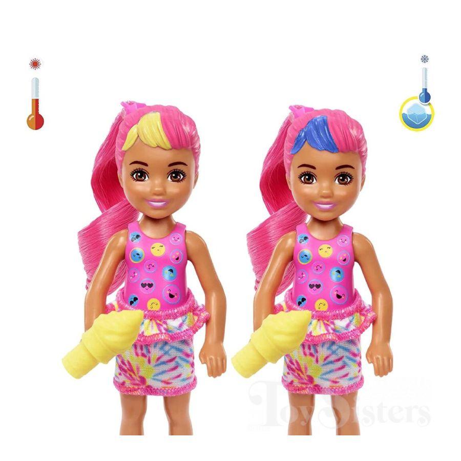 Búp bê Barbie & Chelsa đổi màu - Phiên bản sắc màu Neon