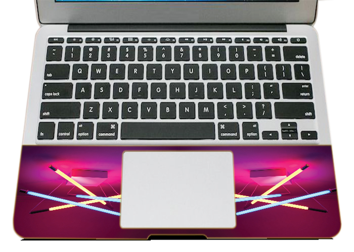 Mẫu Dán Skin Trang Trí Mặt Ngoài + Lót Tay Laptop Nghệ Thuật LTNT - 1055