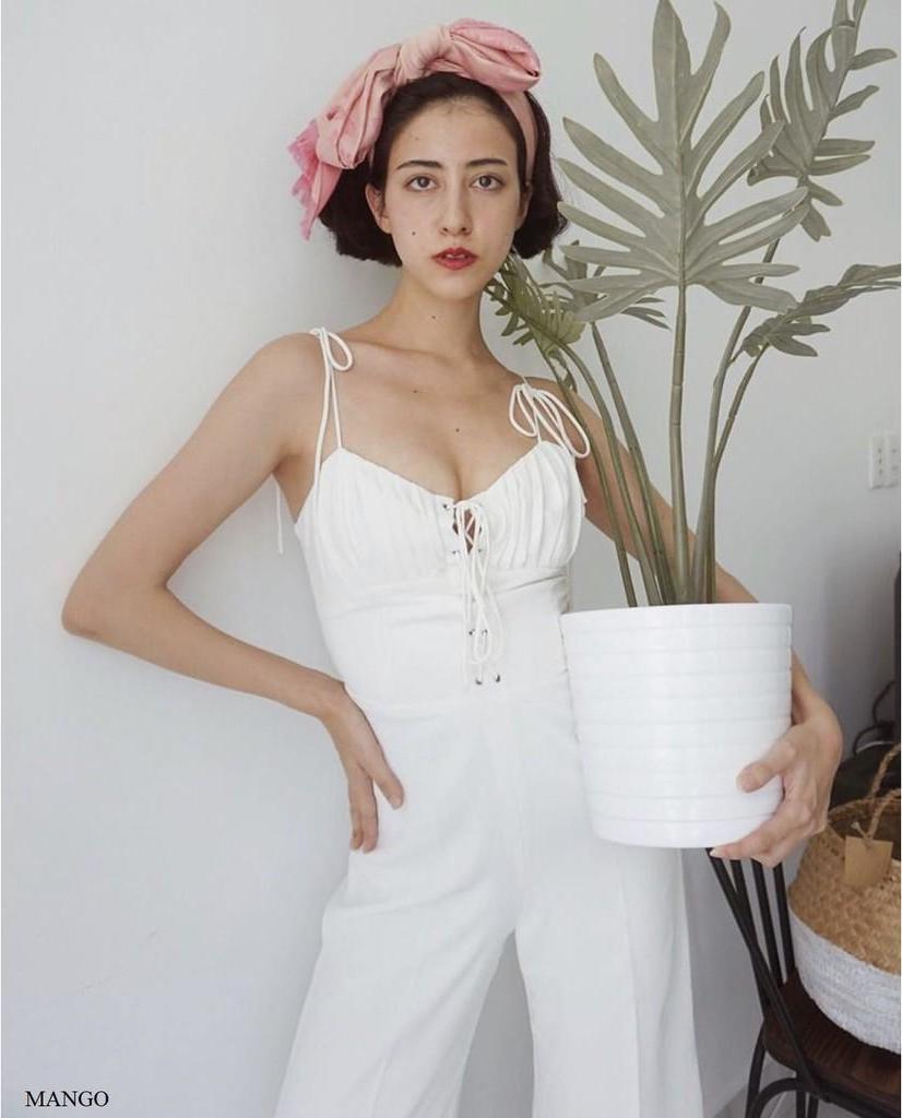 Jumpsuit thiết kế 2 dây ống suông - jump thiết kế