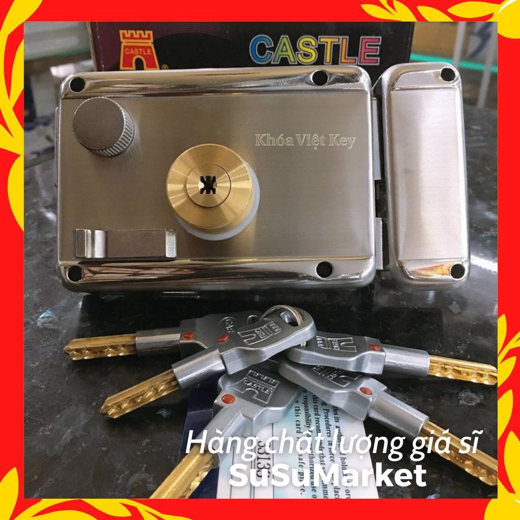 Khoá cổng Castle Đài Loan | Inox 304 | Tượng đài an toàn bậc nhất |