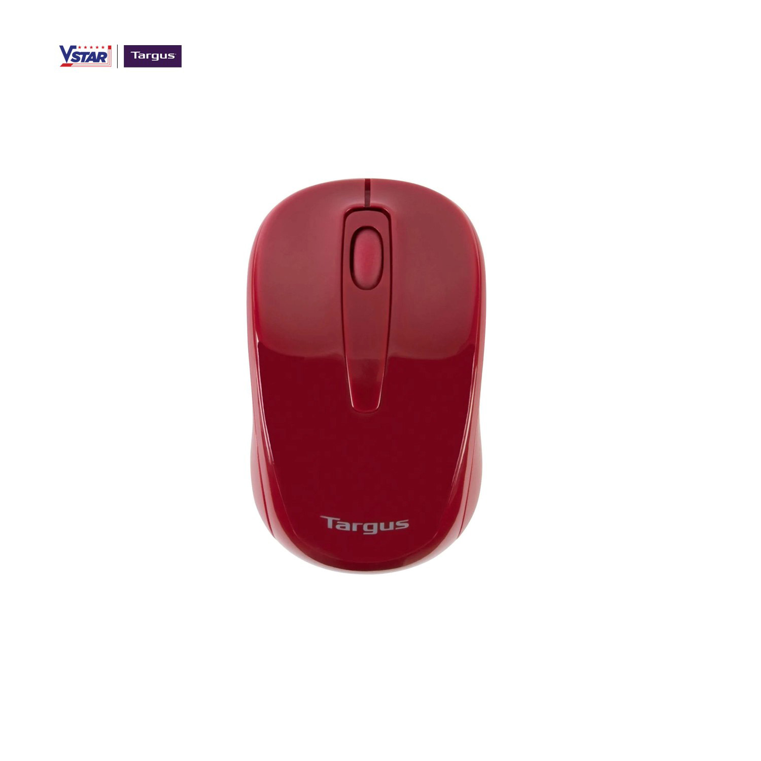 Chuột Không Dây Targus W600 Wireless Optical Mouse (Red) - Hàng chính hãng