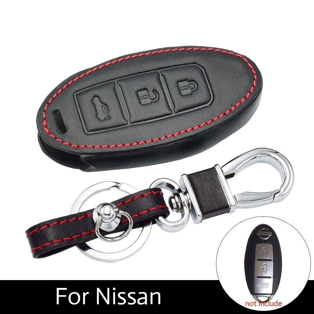 Bao Da Bảo Vệ Chìa Khóa Cho Xe Hơi Nissan Qashqai Pathfinder Versa Tidda Murano Rogue X-trail  - tặng sdt tránh thất lạc