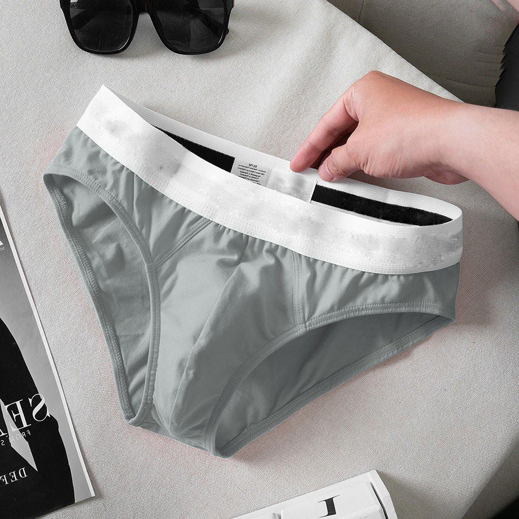 QUẦN LÓT NAM TAM GIÁC COTTON CAO CẤP CO DÃN 4 CHIỀU CỰC THOÁNG MÁT HD03
