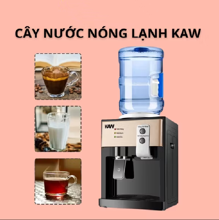 cây nước nóng để bàn mini dùng pha trà cafe pha sữa nấu mì rất tiện