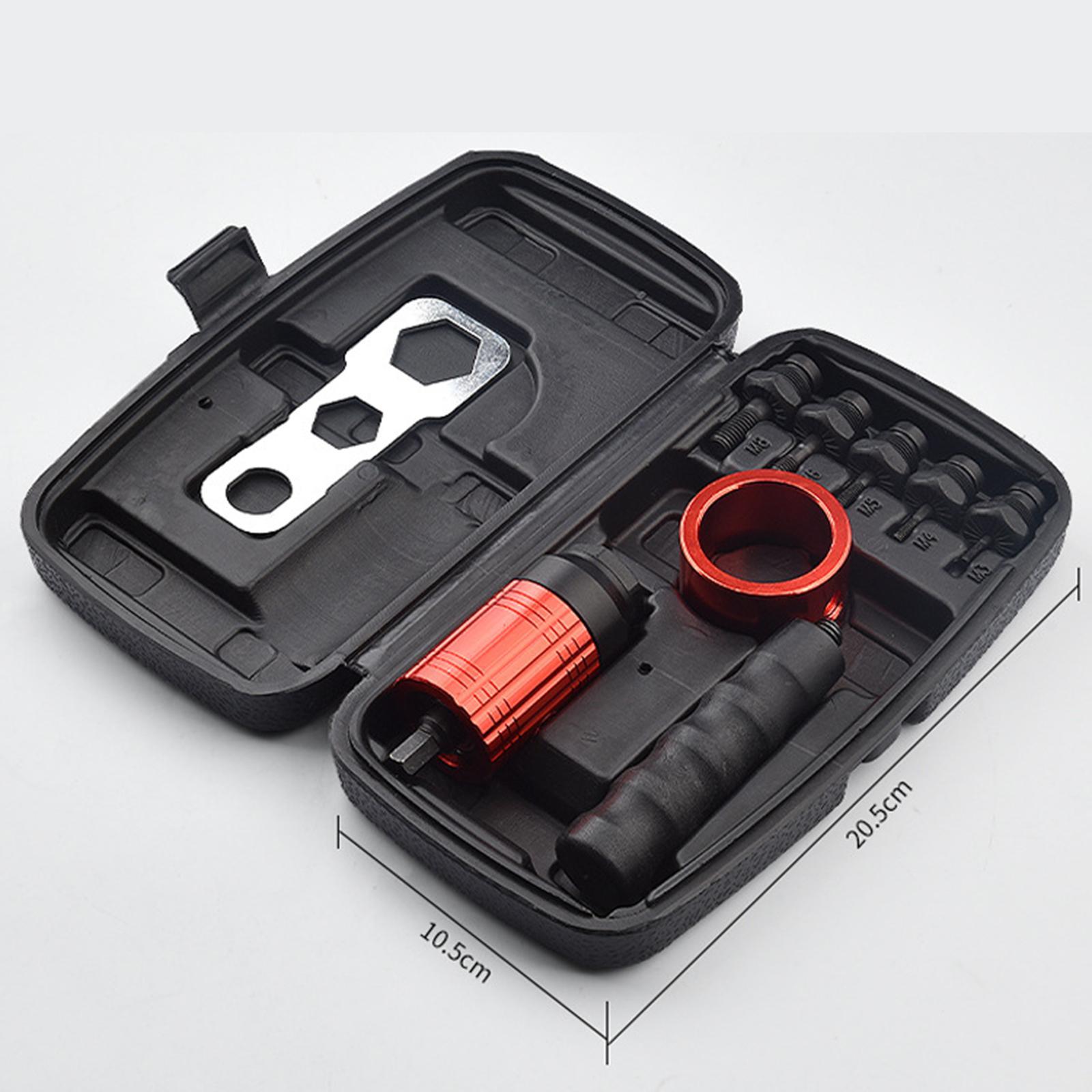 Cordless Drill Electric Rivet Nut Gun Adapter Power Tools M3 M4 M5 M6 M8 Non-Slip Handle Compact Professional for Home Carpenter Outdoor