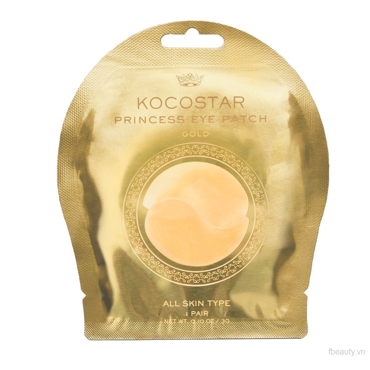 Mặt Nạ Mắt Vàng KOCOSTAR KOCOSTAR PRINCESS EYE MASK GOLD