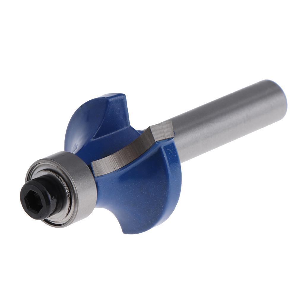 2pcs 1/4 Shank Woodworking Router Bit, Metric Cutter, Flush Trim Routing