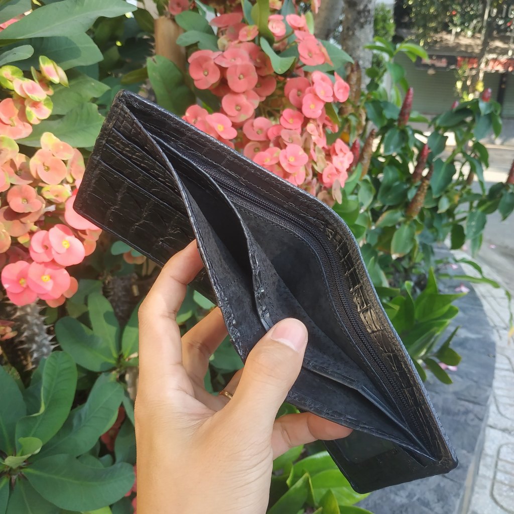 Ví Da Cá Sấu 2 Mặt [VÍ NGUYÊN CON RẤT ĐẸP