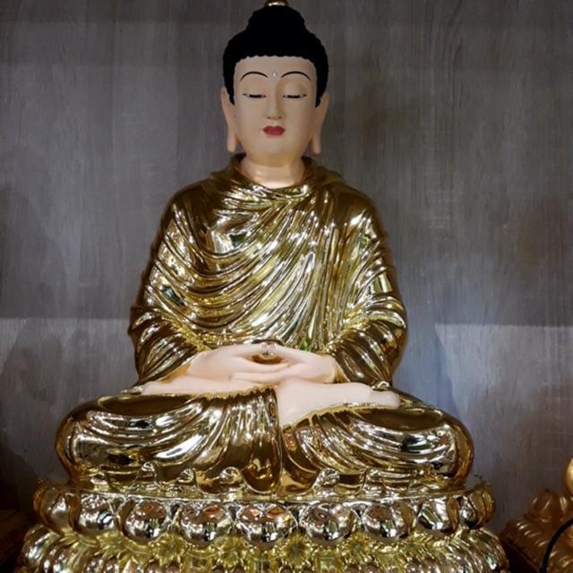 Tượng Phật bổn sư thích ca cao 45,50cm