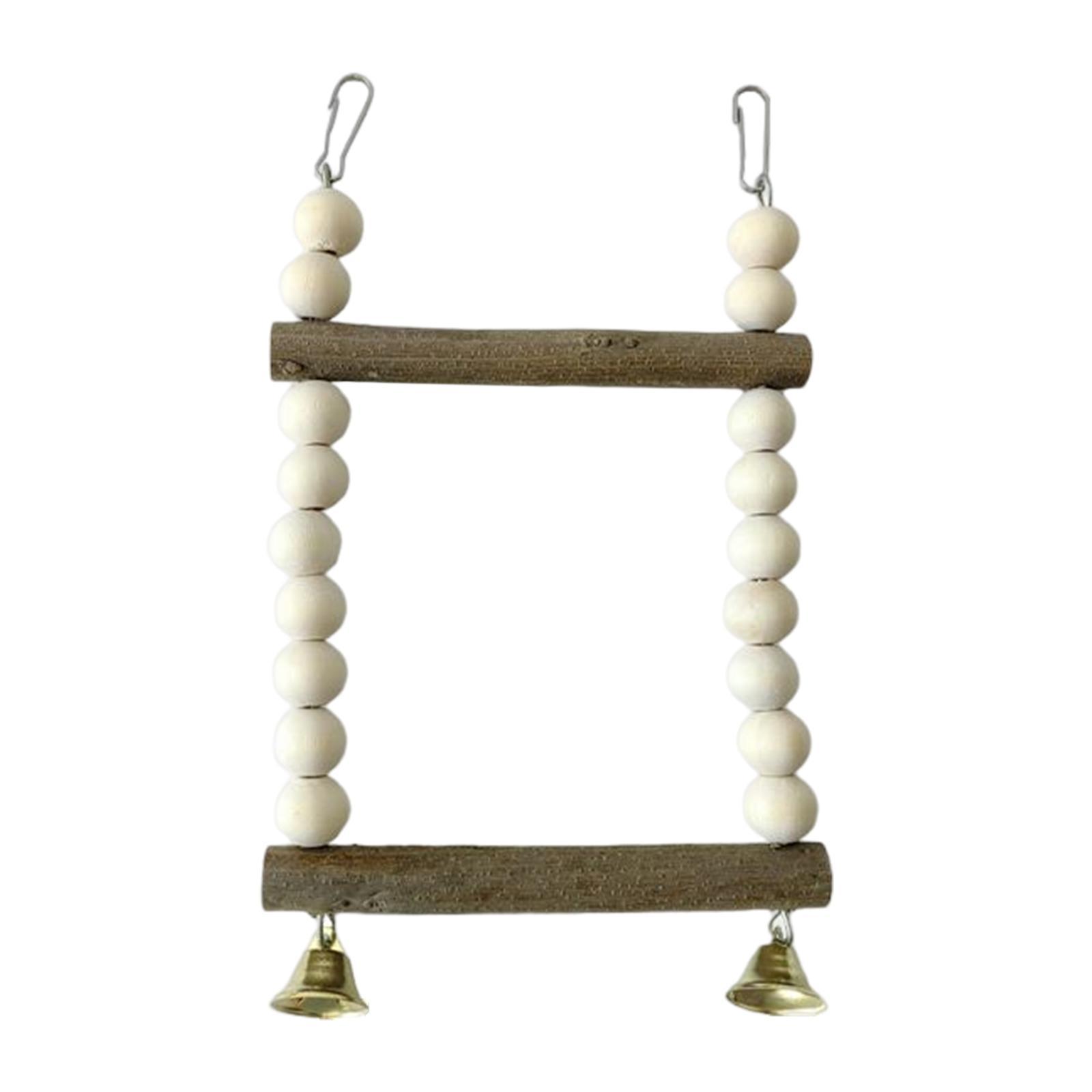 Parrots Cage Hanging Toys Chewing Bite Small Parakeets Training Bird Swing