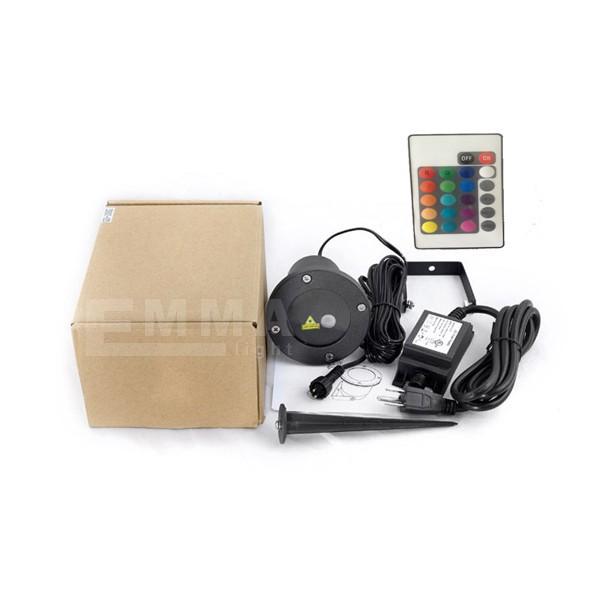 Đèn trang trí sân vườn laser light nhiều màu