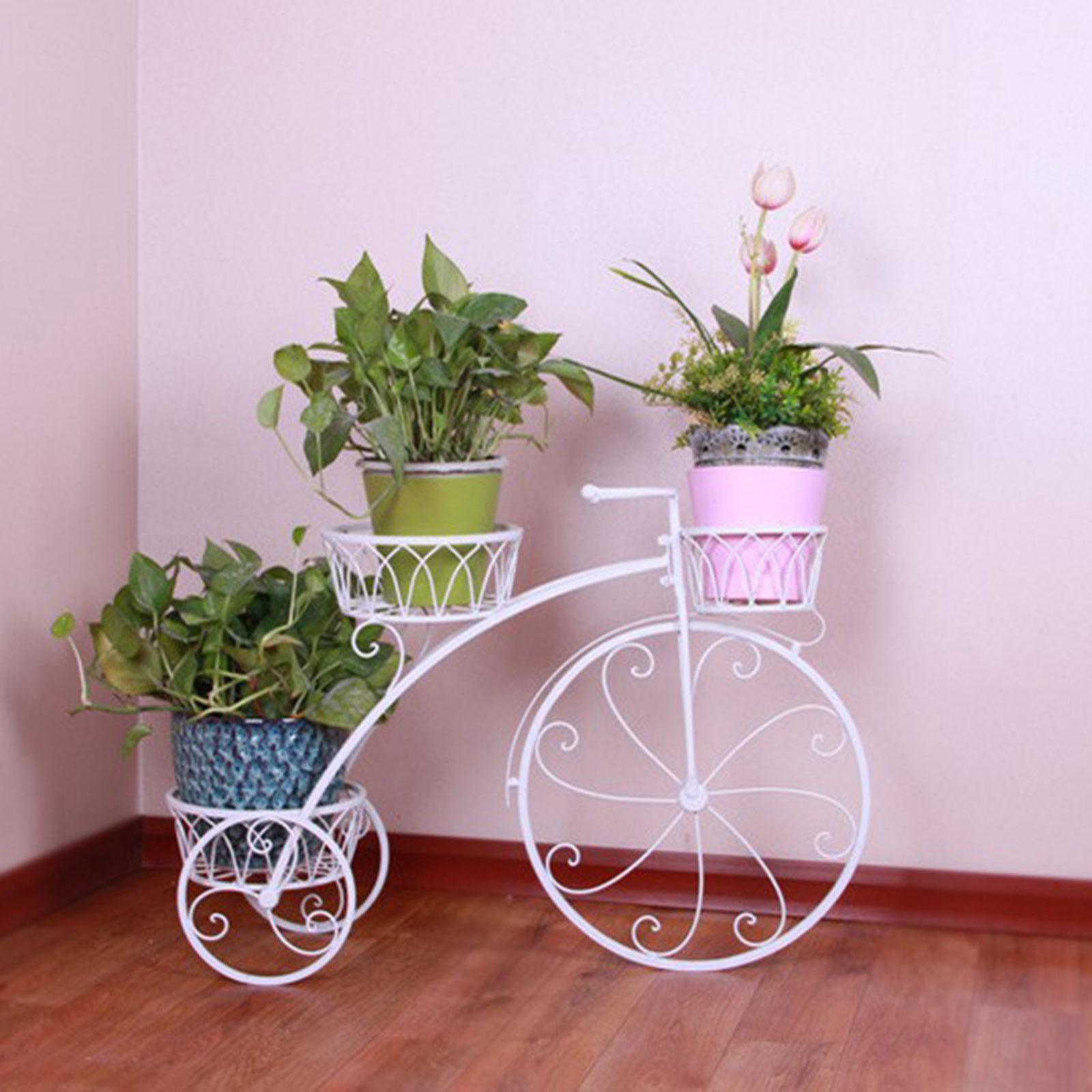 Flower Rack Flower Pot Cart Holder Multipurpose  Plant Stand for Balcony