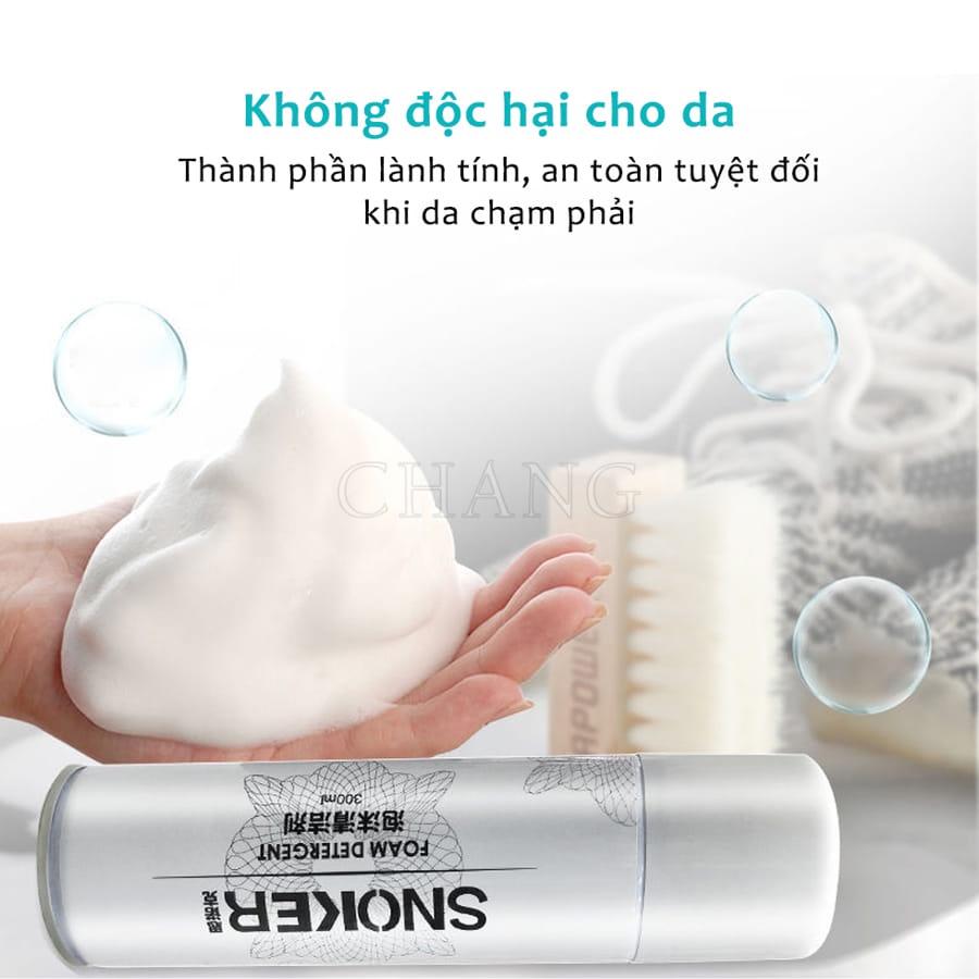 Chai Vệ Sinh Giày, Bình Xịt Tạo Bọt Tuyết Snoker Làm Sạch Và Tẩy Trắng Giày Dép, Túi Xách, Ghế Sofa, Đồ Da