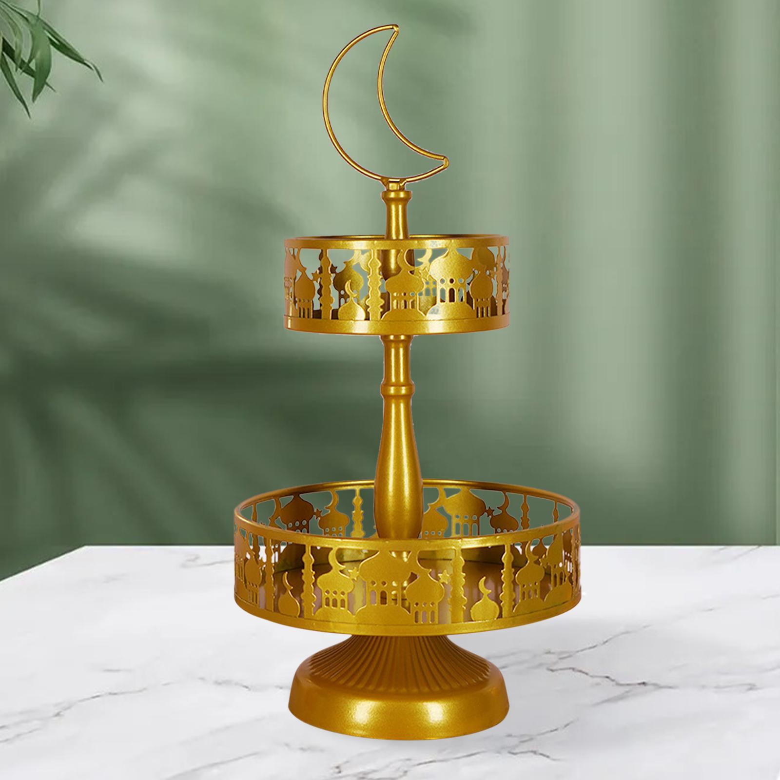 2 X Nordic Cake Stand Display Holder Decoration Iron for Wedding Holiday Use