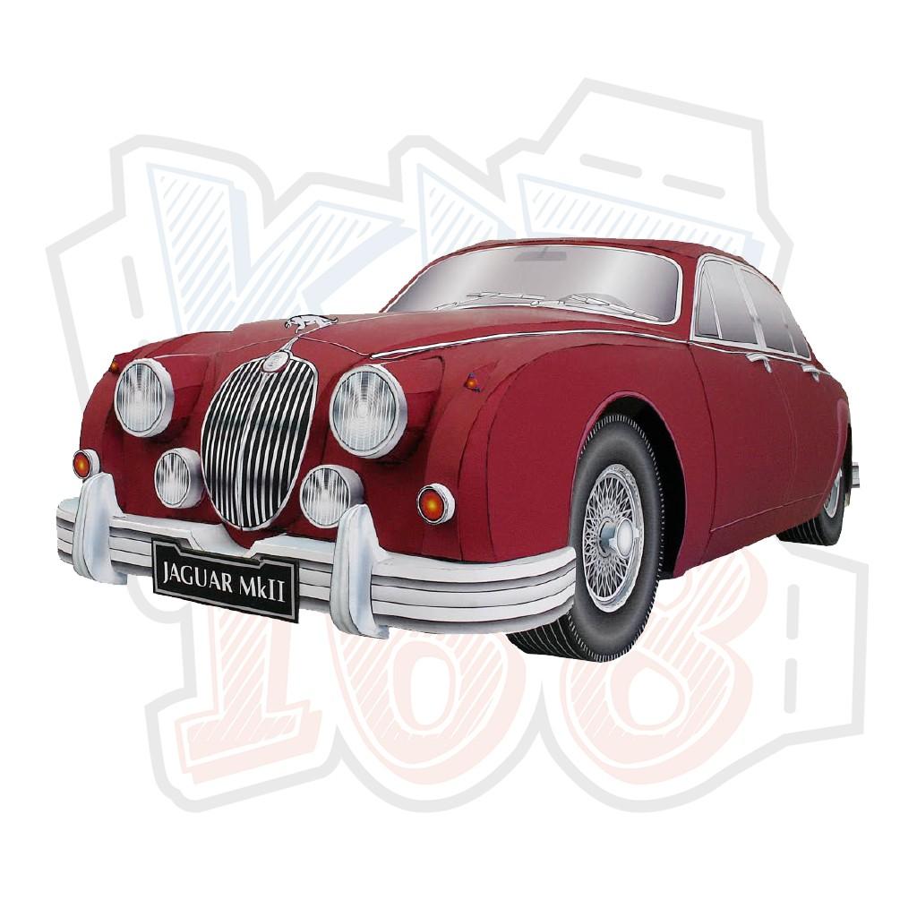 Mô hình giấy Xe ô tô Jaguar-Mk2 Saloon