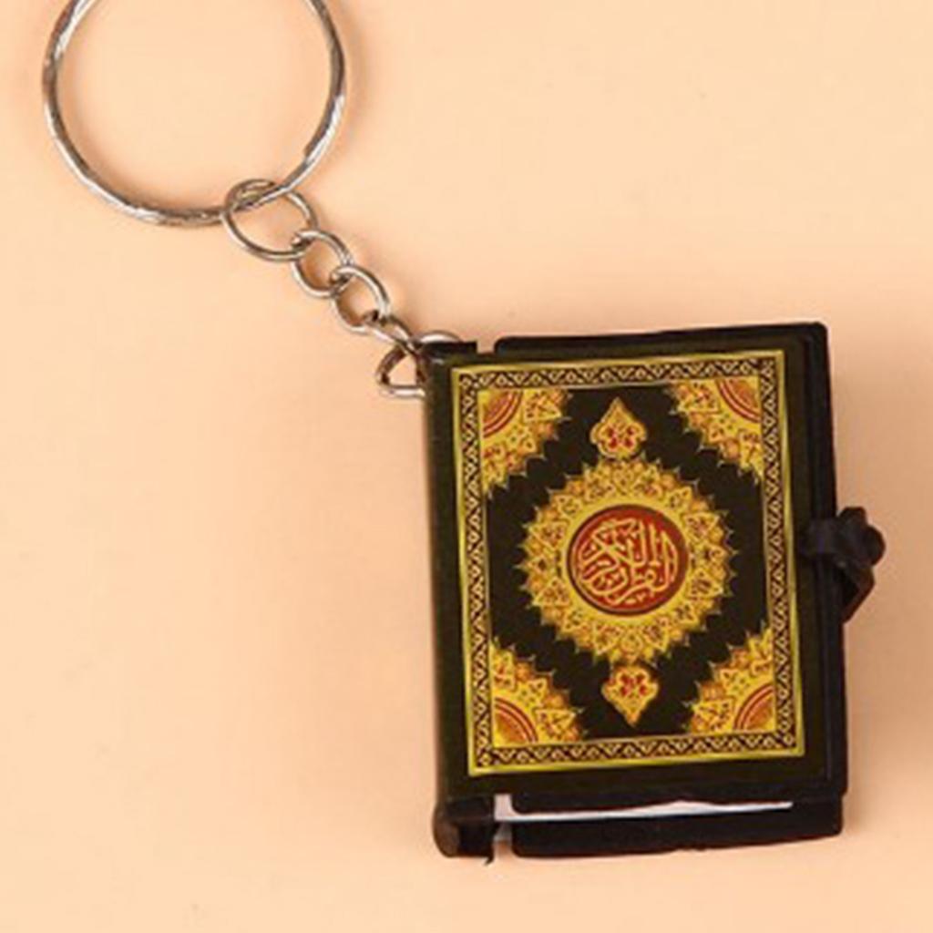 Miniature Tiny Quran Keyring Key Chain, Ideal Gift