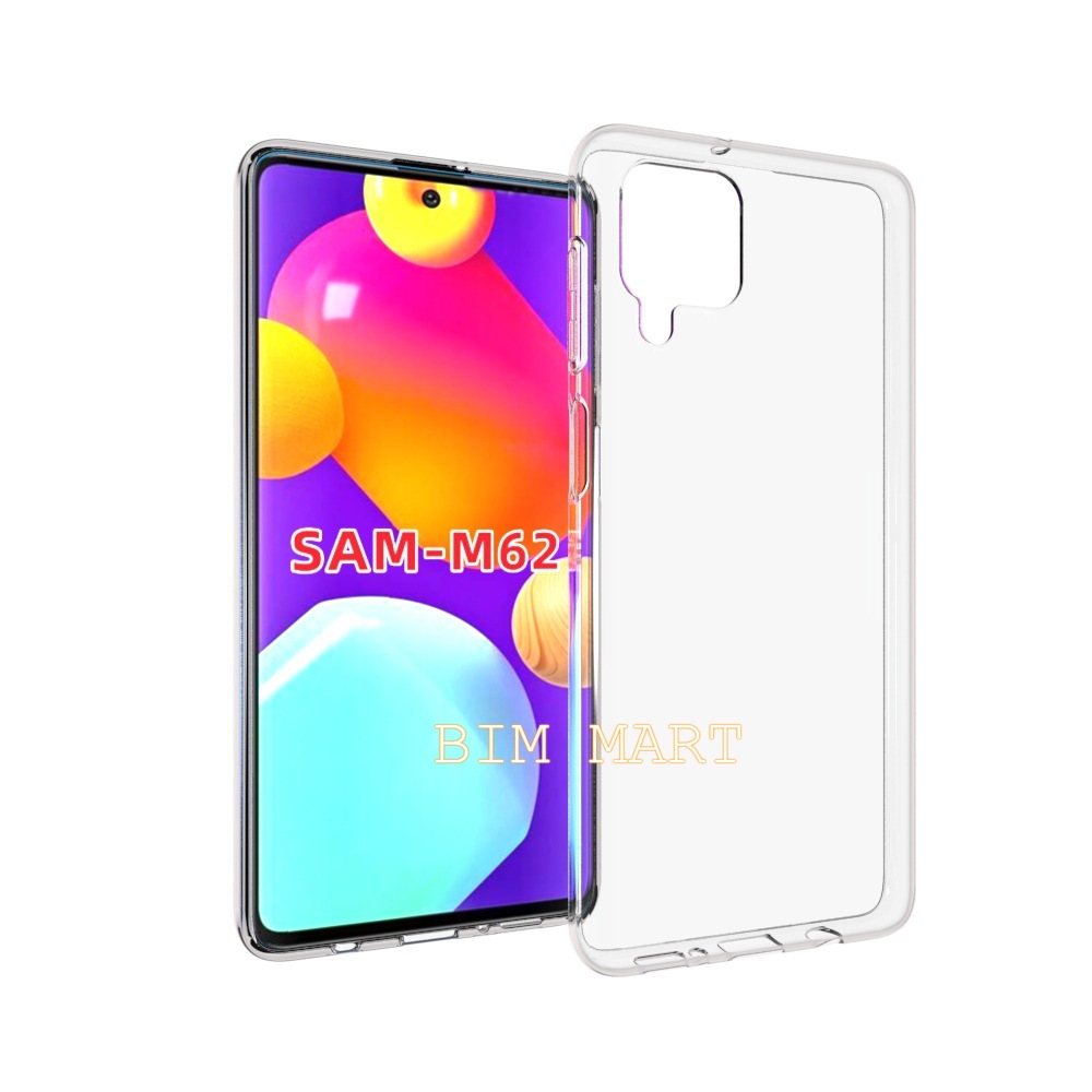 Ốp lưng dành cho Samsung Galaxy M62 silicon dẻo trong suốt cao cấp A+
