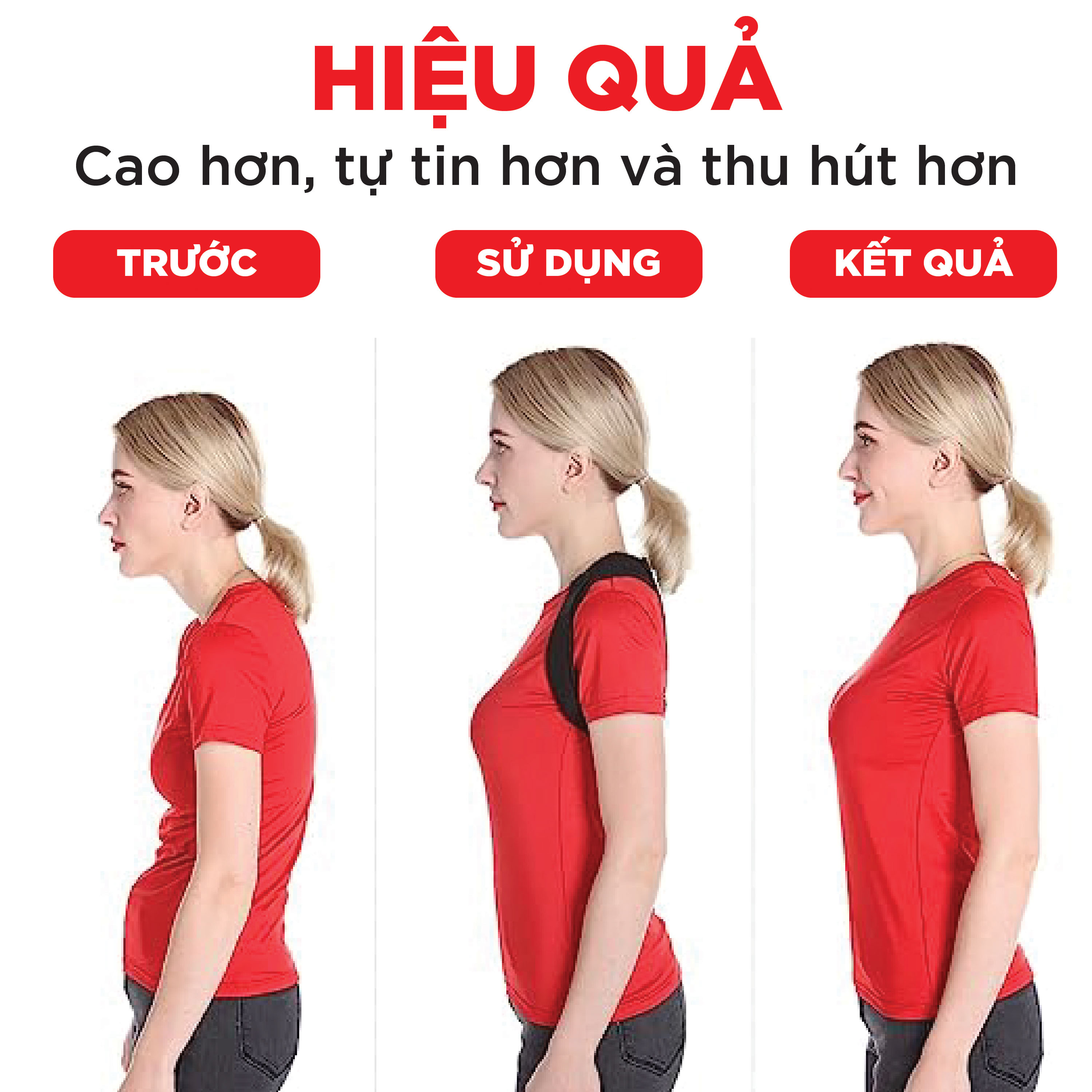 Đai Chống Gù Lưng GENKY Cho Nam Nữ Trẻ Em, Định Hình Cột Sống, Giảm Đau Lưng, Hỗ Trợ Cổ Và Vai, Chống Cong Vẹo Cột Sống - Hàng Chính Hãng