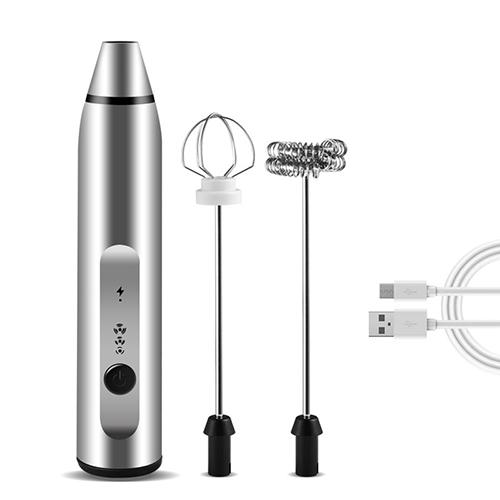 Di Động 3 Trong 1 Sạc Điện Bọt Sữa Máy Tạo Bọt Cầm Tay Foamer Tốc Độ Cao Uống Trộn Cà Phê Không Gỉ Cây Đũa Phép