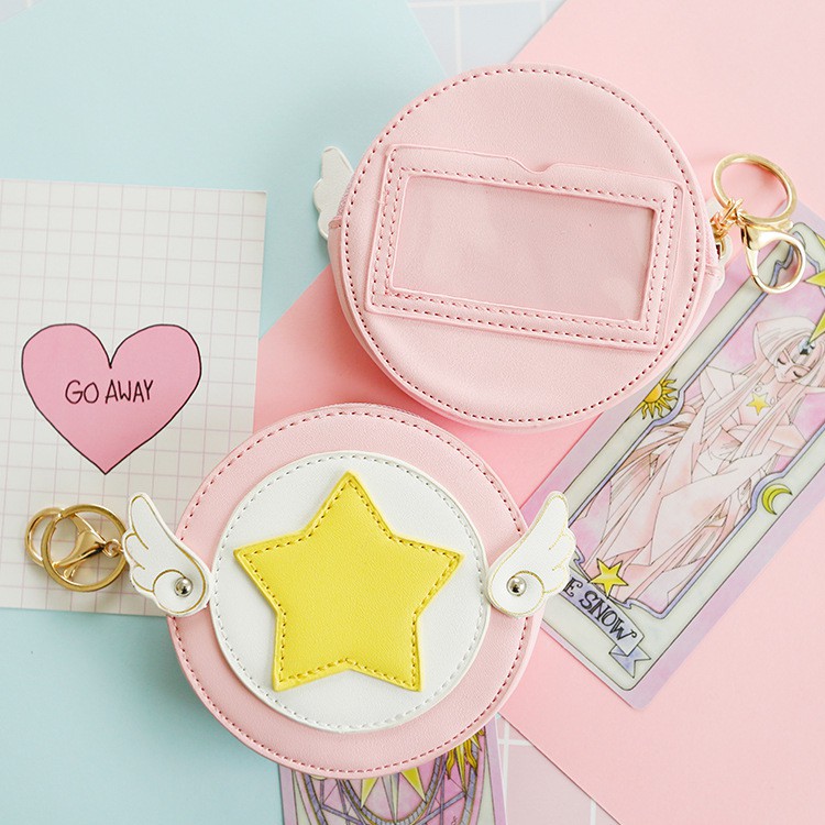 Móc chìa khóa kèm ví Sakura Thủ Lĩnh Thẻ Bài mẫu 1