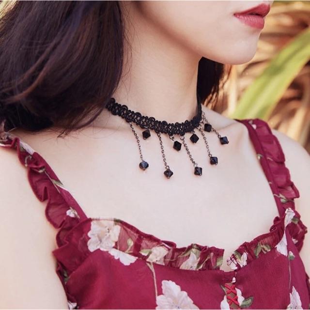 Choker xinh phong cách hàn quốc - Vòng cổ phong cách cổ điển