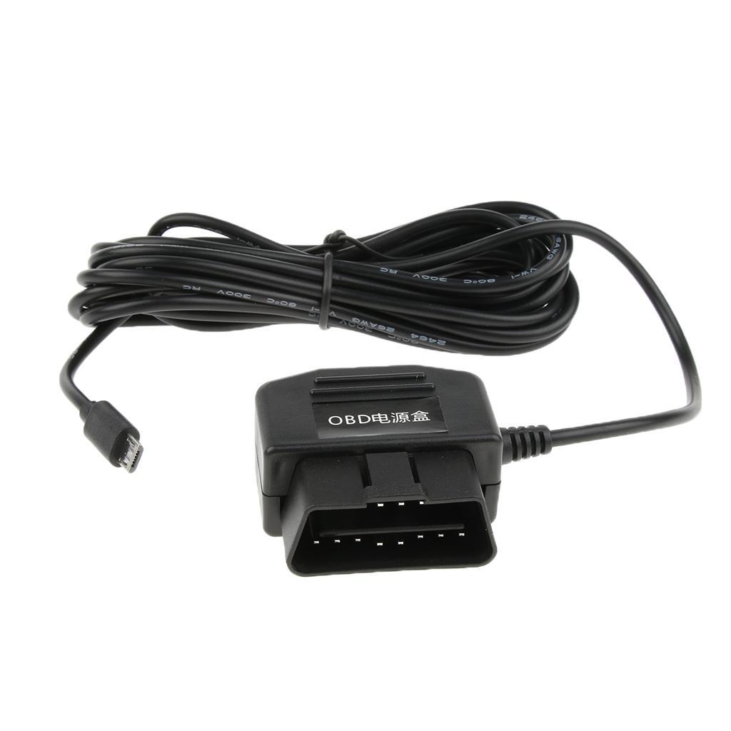 New 12V/36V to 5V/2A In Car Dash Cam Hardwire Kit with Micro USB Head Cable