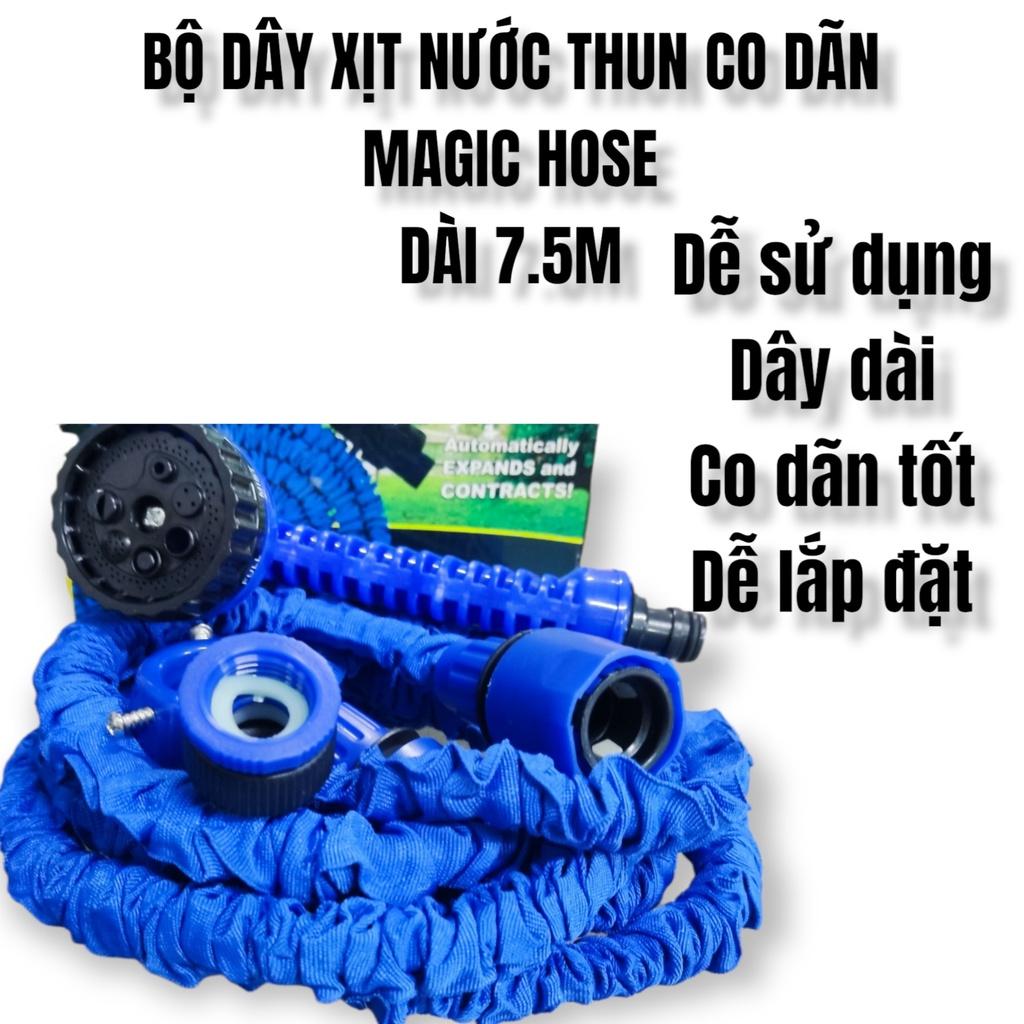 BỘ DÂY XỊT NƯỚC ĐA NĂNG CO DÃN MAGIC HOSE - 7,5M - GIAO MÀU NGẪU NHIÊN