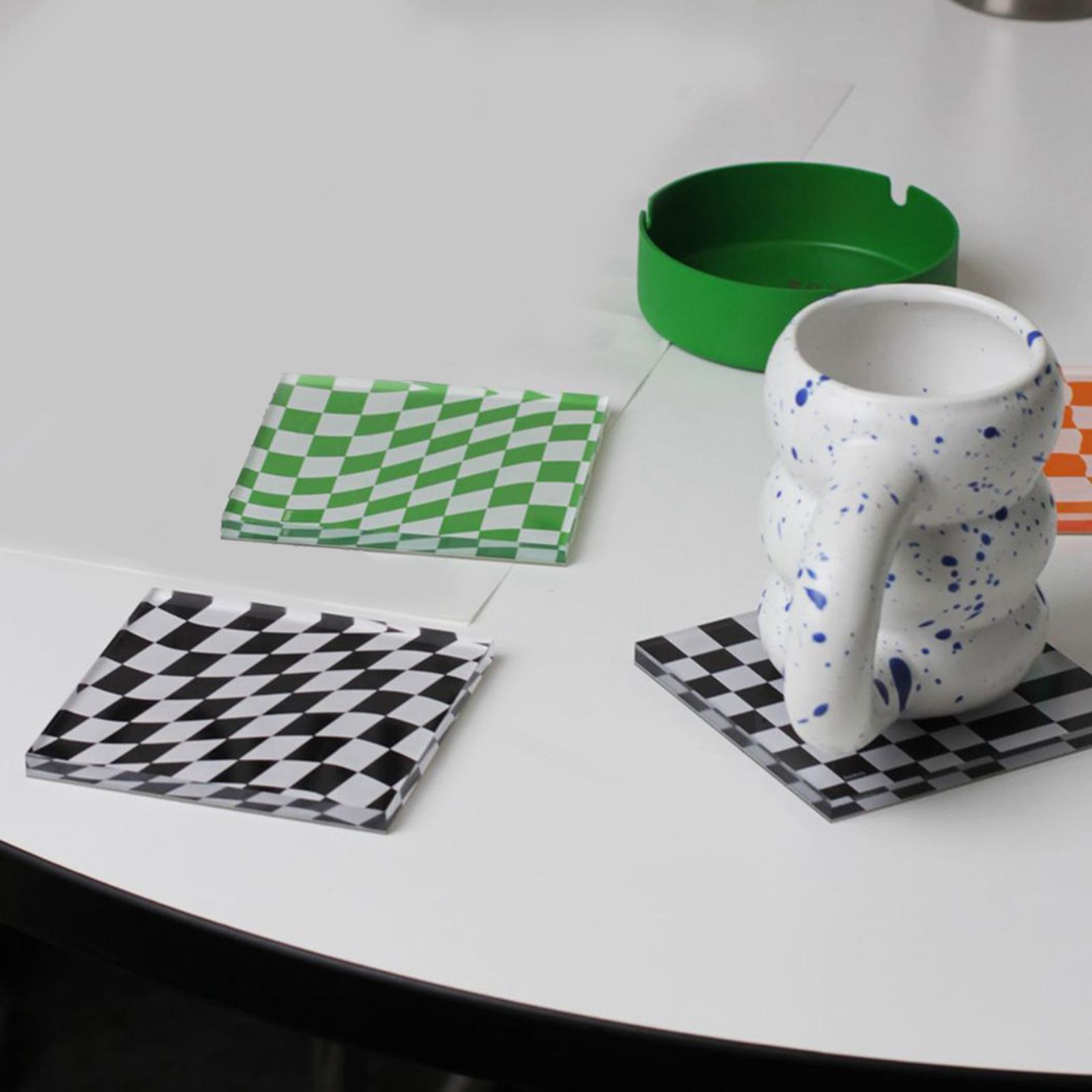 Minimalist Tea Cup Coaster Pot Holder Bar Cup Mat for Home Kitchen Apartment