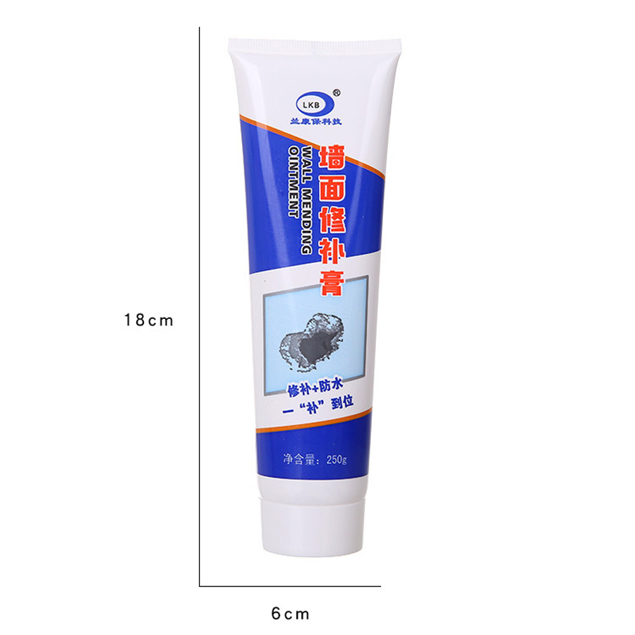 Combo 2 tuýt keo vá tường thông minh chống bong tróc, trám vết nứt tường, tặng kèm bộ dụng cụ GS00850