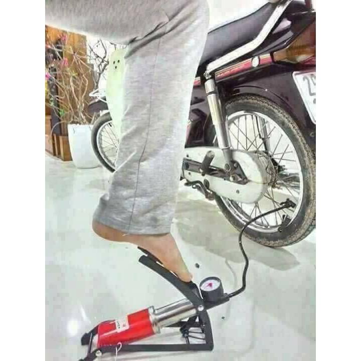 Bơm dậm chân xe máy, ô tô