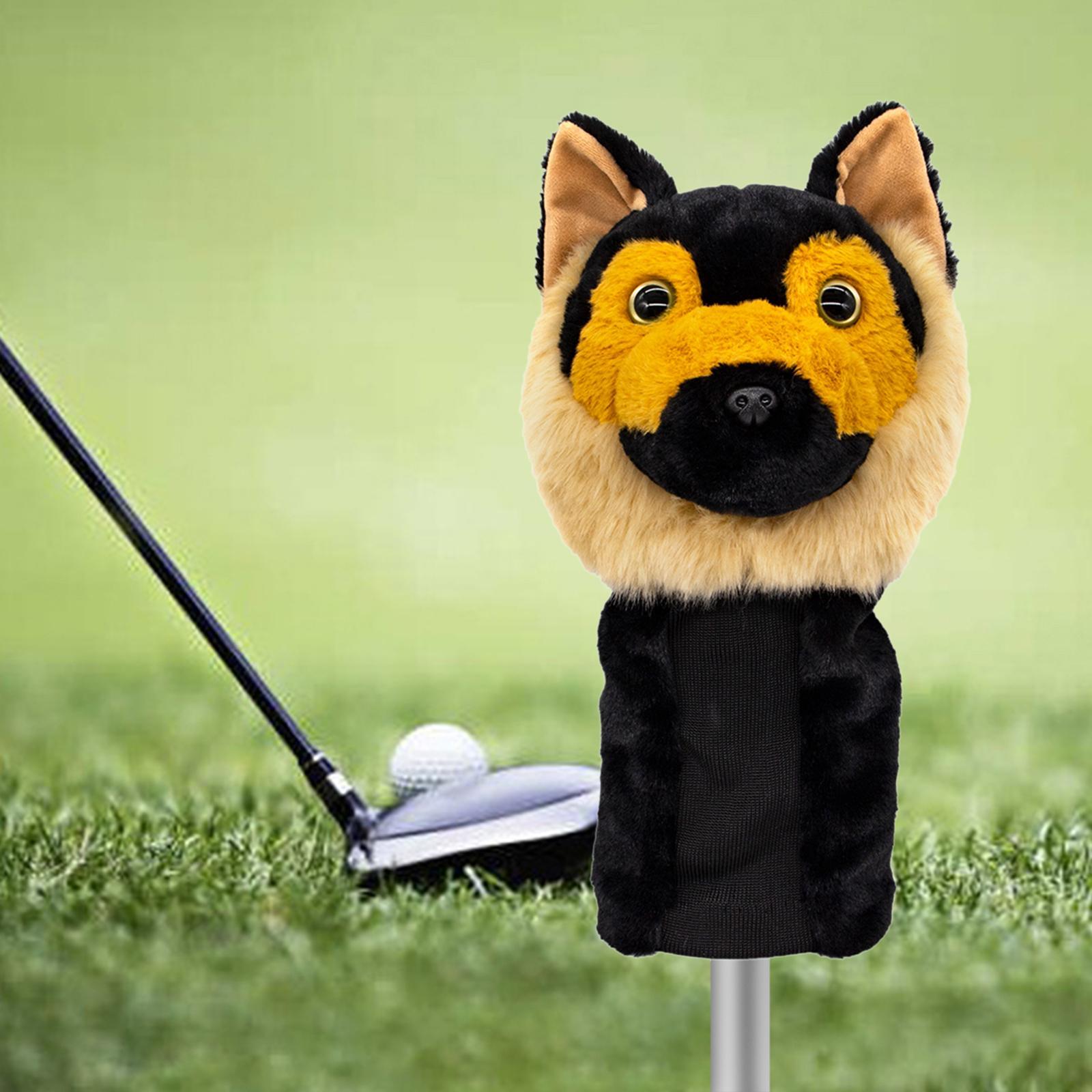Universal Golf Club Headcover, Wood Head Cover Cute Long Neck Protector for 460cc Driver