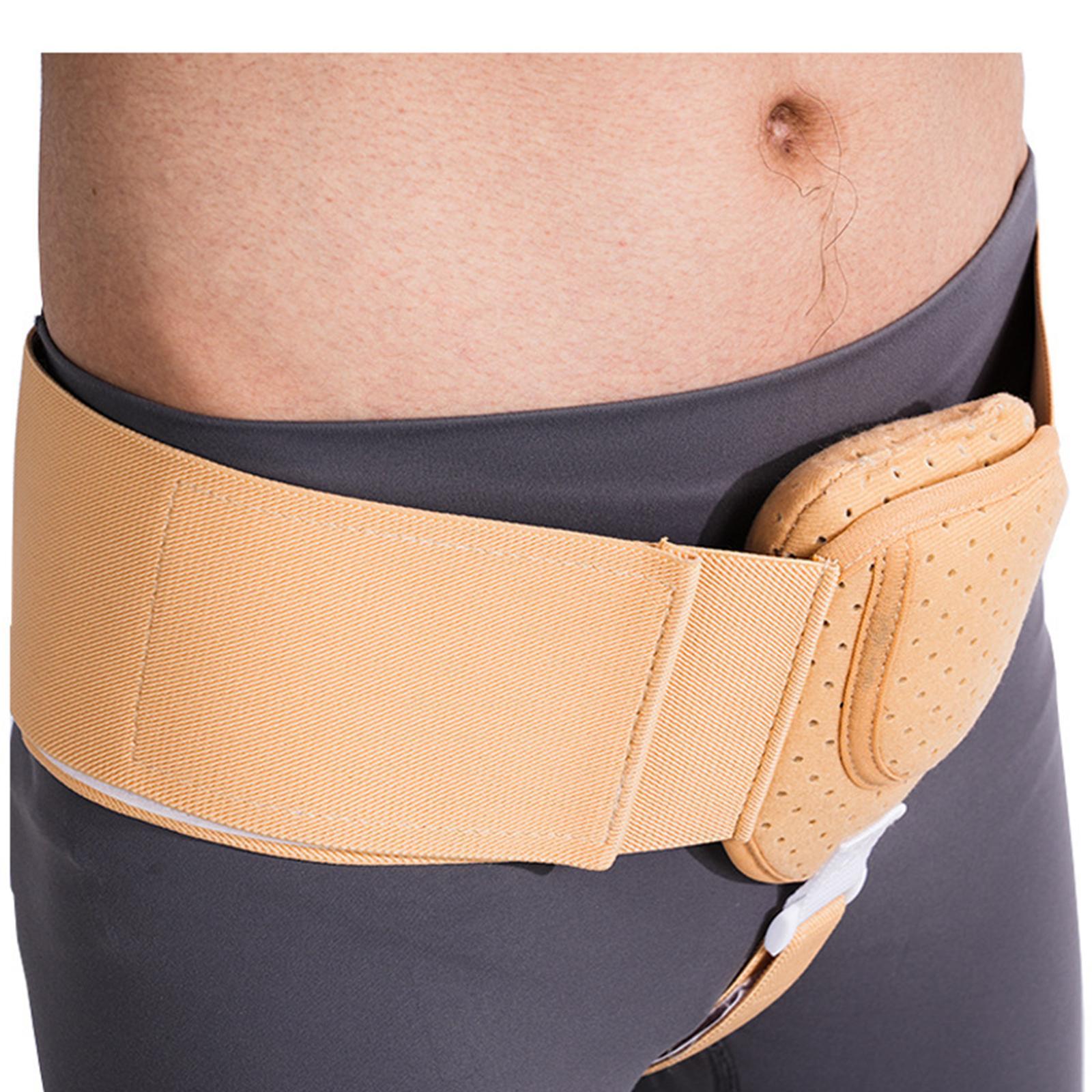 Groin Hernia  Support Belt Hernia Belt Removable Pad Hernia Guard for Left