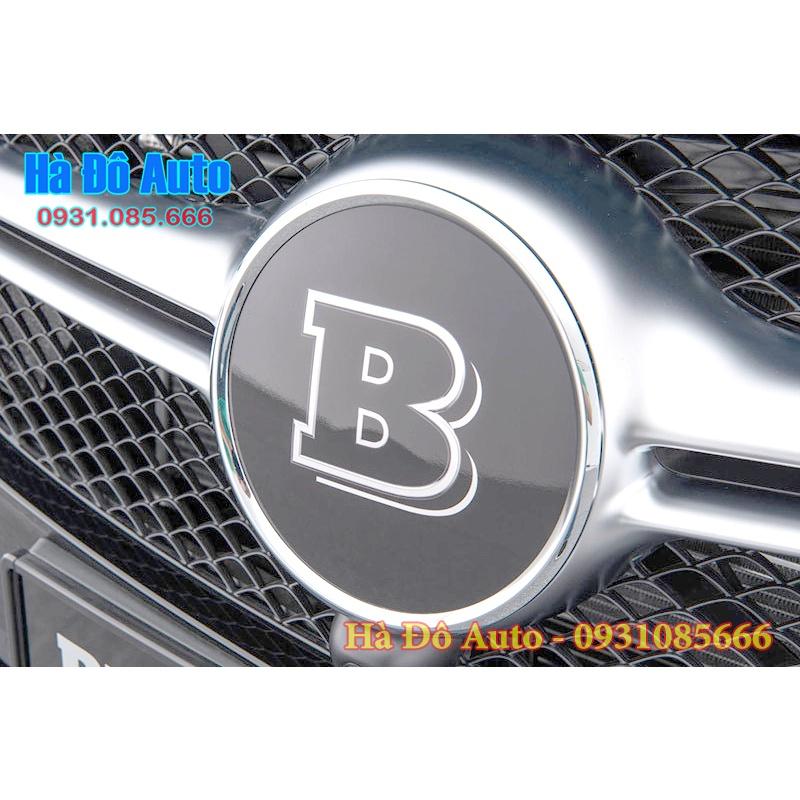 Logo Mercedes Benz Đầu Ca Lăng GLC Mẫu Brabus - Biểu Tượng Brabus Lắp Cho Xe Mercedes Benz GLC 2015 2016 2017 2018 2019