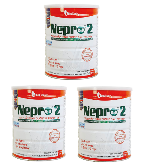 Sữa bột Nepro 2 900g giành cho người chạy thận