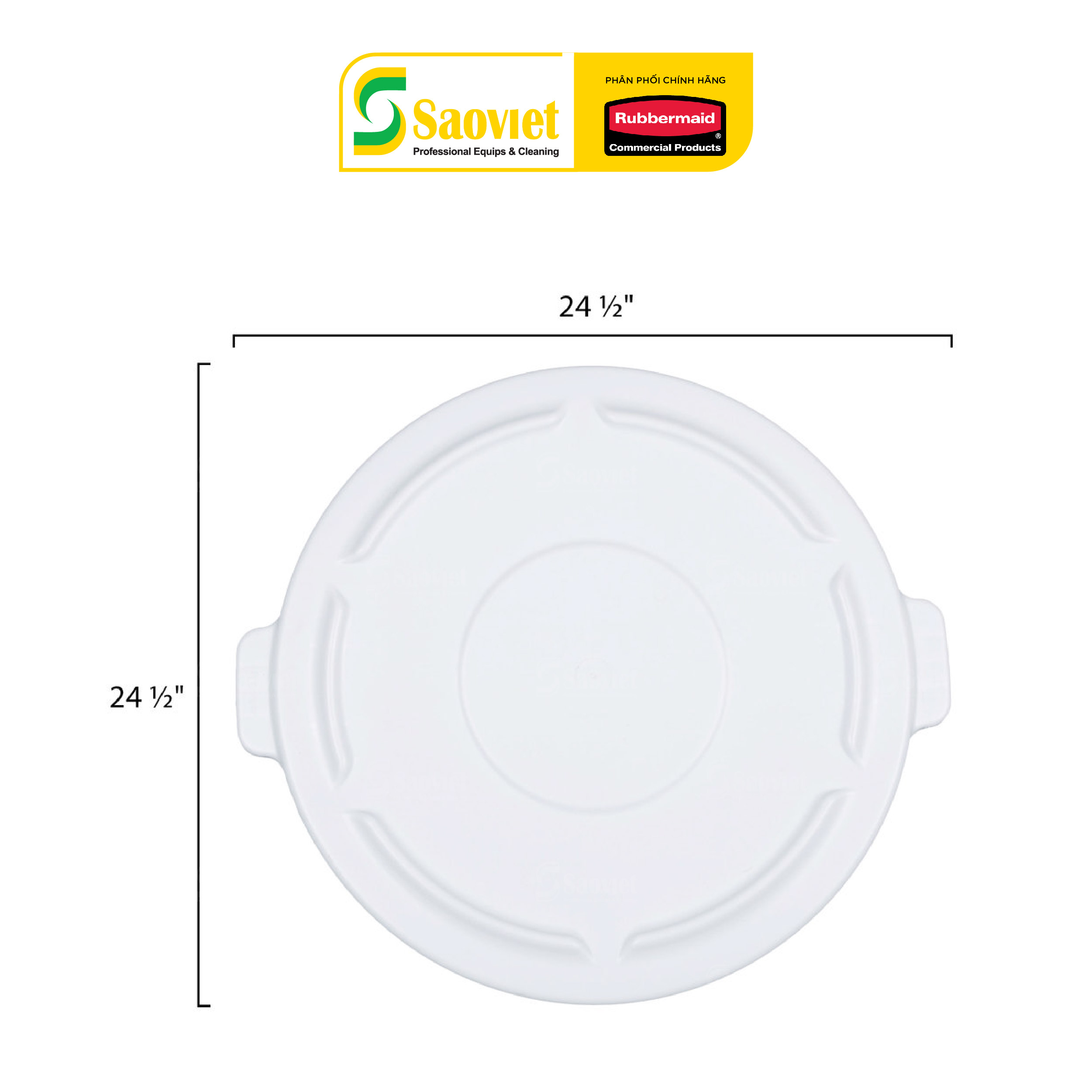 Thùng Nhựa Đựng Đồ Vận Chuyển Brute 166 Lít Cao Cấp & Chính Hãng - SKU: FG264360 | SAOVIETCO