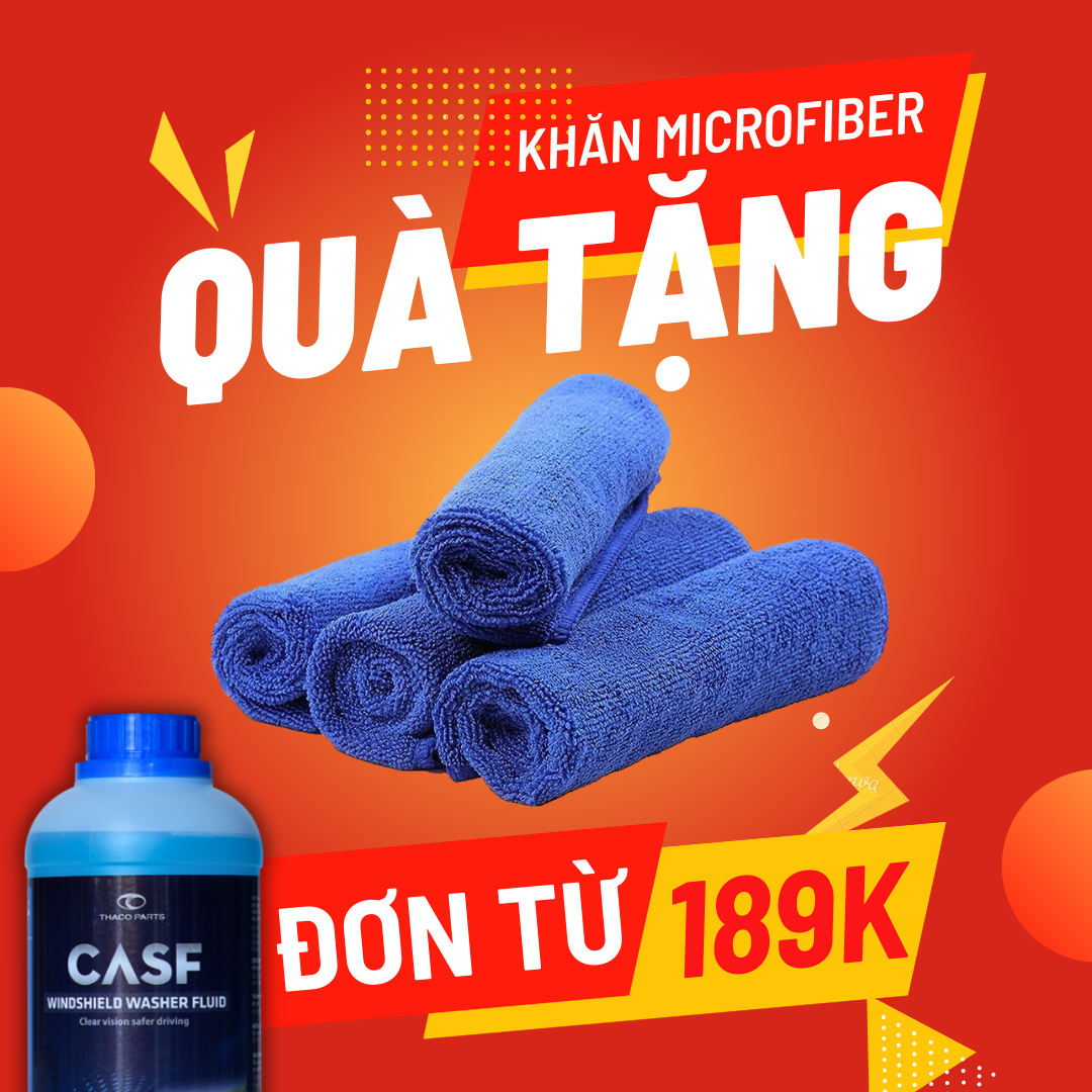 Nước rửa kính ô tô chính hãng THACO 2 lít