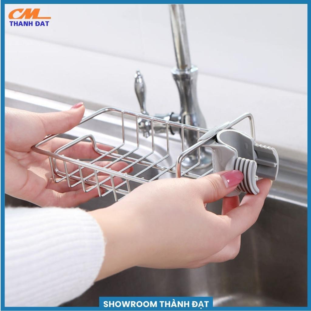 Kệ để đồ rửa chén, kệ để bồn rửa chén chất liệu inox siêu bền