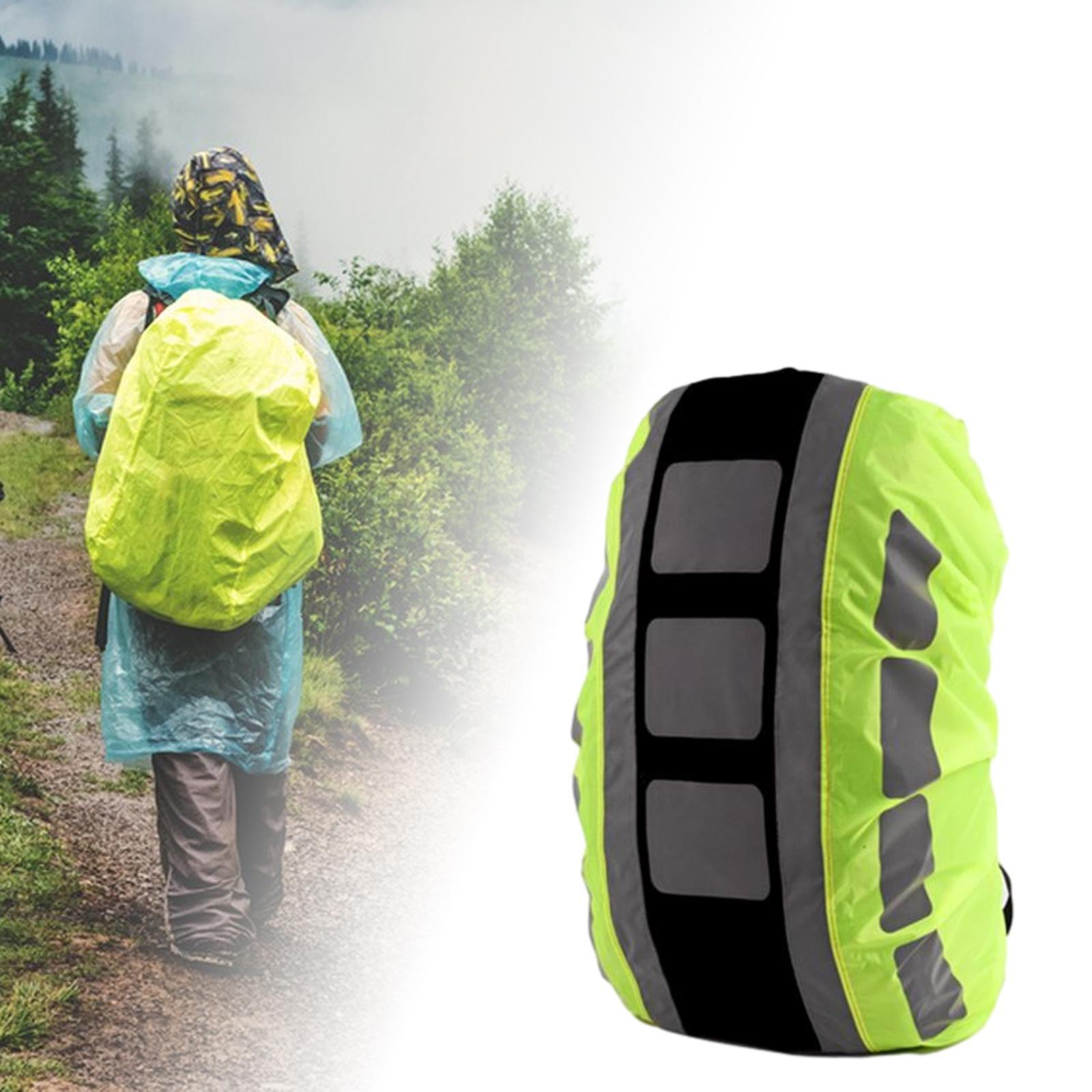 Waterproof Backpack Rain Cover with Reflective Strip for Outdoor Backpacking