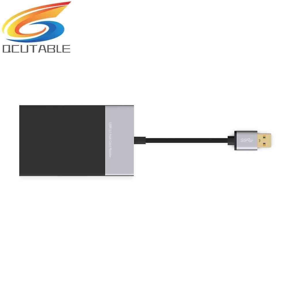 Đầu Đọc Thẻ Nhớ USB 3.0 2 Cổng 6 Trong 1 Cho XQD CF TF