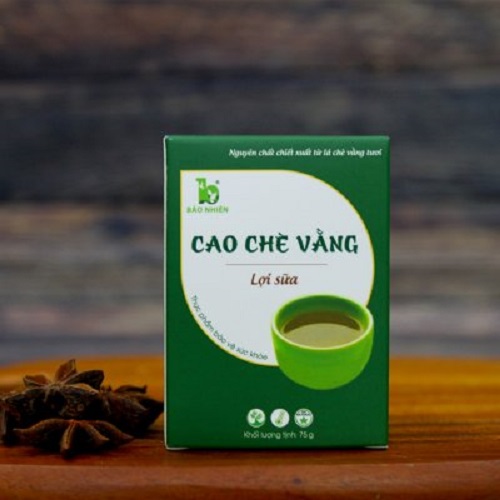 &quot;Cao chè vằng Bảo Nhiên Cao Lợi sữa – giảm cân Hỗ trợ trị  nhiễm khuẩn sau sinh 75 gram&quot;