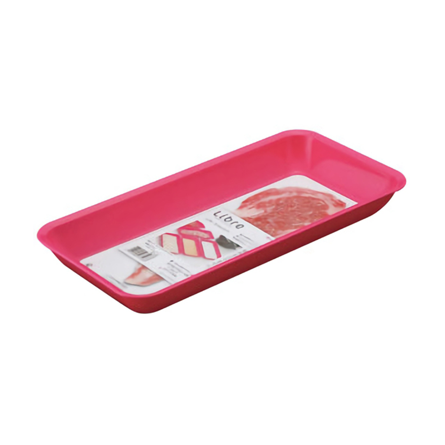 Combo Khay đựng thực phẩm nấu bếp (màu hồng) + Bình đựng gia vị, nước sốt, nước tương Enough 360ml - Nội địa Nhật Bản