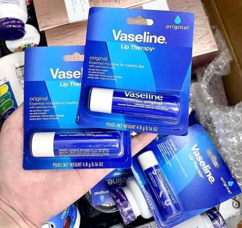 Son Vaseline Lip Therapy Original 4.8G ( Thỏi Xanh)