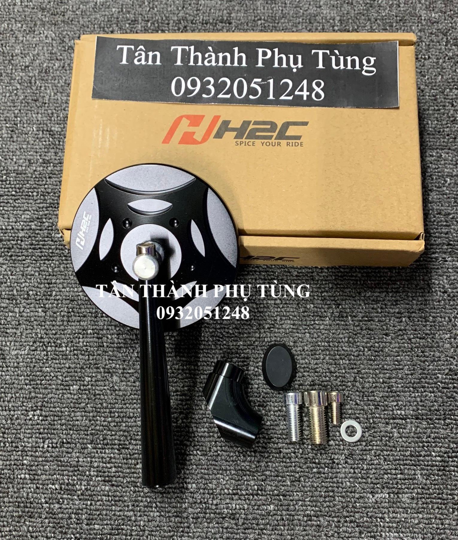 Kính chiếu hậu dành cho H2C nhôm CNC kiểu tròn