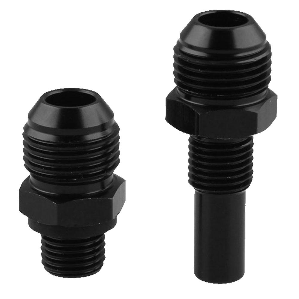 Easy Install 2 Oil Cooler Adapter for  8AN 1/4NPS 4L80E Transmission