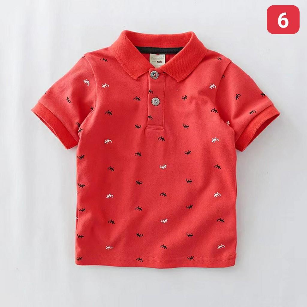 Áo cổ trụ bé trai size 18 tháng - 6 tuổi