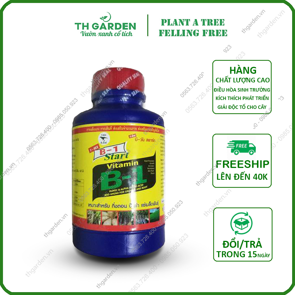 Chế Phẩm Vitamin B1 Cho Lan TH Garden (100ml) - Hàng Nhập Khẩu Thái Lan - Kích Thích, Điều Hoa Sinh Trưởng Cho Cây, Kích Rễ Phát Triển Mạnh