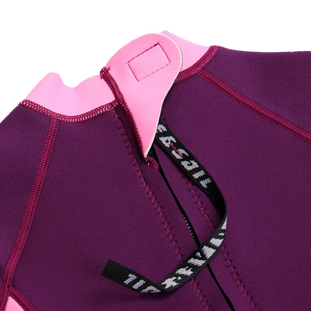 Neoprene Wetsuit Long Sleeve Full Body Swimsuit For Kids