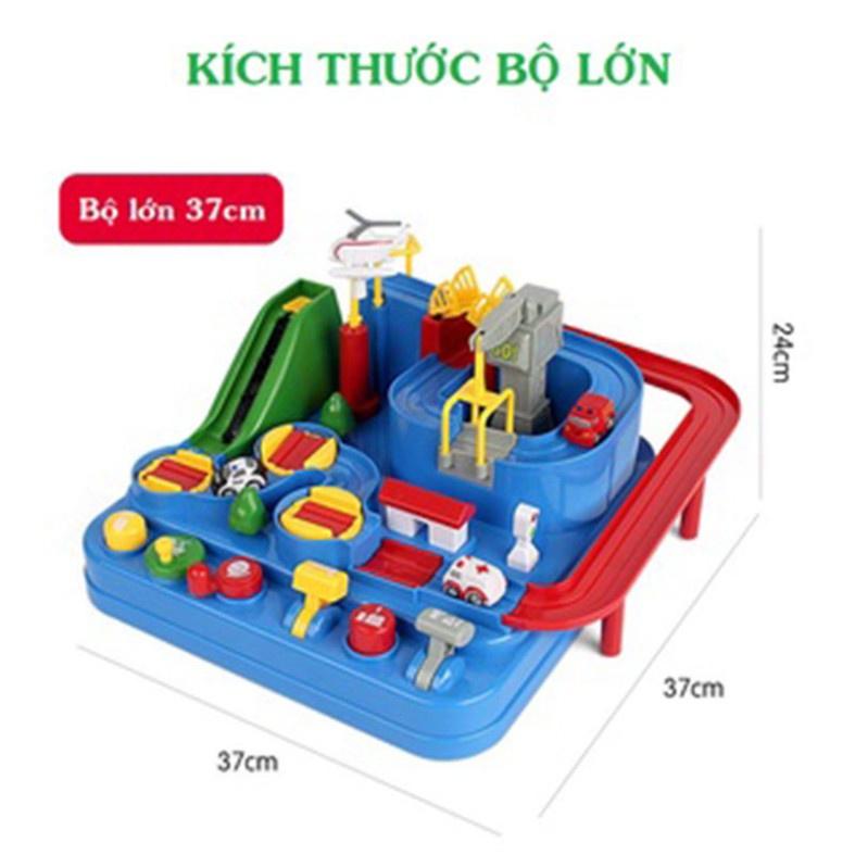 (sẵn hàng) Ô Tô Đường Đua Phiêu Lưu Phát Triển Tư Duy Cho Bé (Bộ Cỡ Lớn) - Đồ chơi cao cấp